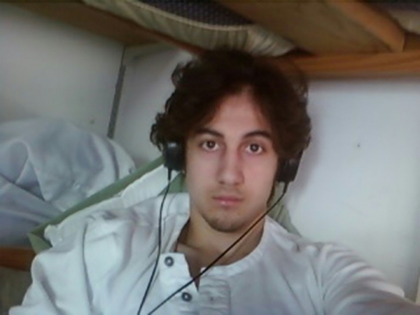 (Arquivo) Dzhokhar Tsarnaev, condenado &agrave; morte em junho passado pela autoria dos atentados da maratona de Boston em 2013, em Boston, no dia 23 de mar&ccedil;o de 2015