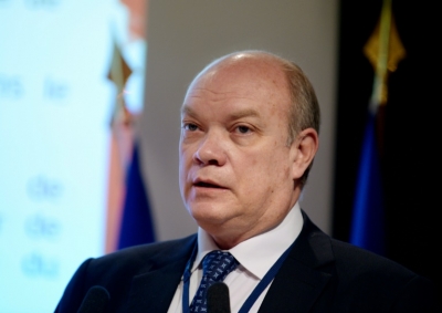 O ministro cubano de Com&eacute;rcio Exterior, Rodrigo Malmierca, em Paris, no dia 2 de fevereiro de 2016