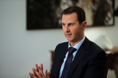 (11 fev) Assad concede uma entrevista exclusiva &agrave; AFP em Damasco