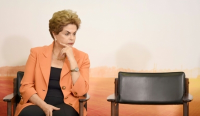 (4 mai) A presidente Dilma Rousseff, no Pal&aacute;cio do Planalto