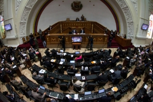 O Parlamento venezuelano, em Caracas, no dia 17 de mar&ccedil;o de 2016