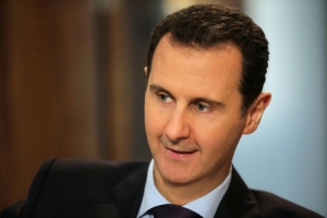Assad concede uma entrevista exclusiva &agrave; AFP em Damasco