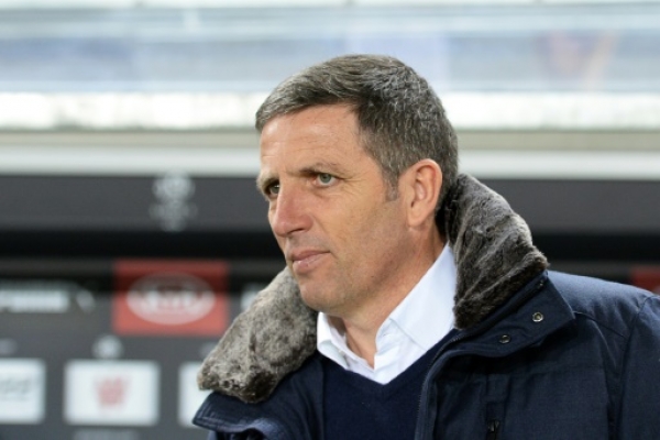 Ajaccio's head coach Thierry Laurey looks on during the French L1 football match between Bordeaux and Ajaccio on March 5, 2016 at the Matmut Atlantique stadium in Bordeaux, southwestern France. AFP PHOTO / NICOLAS TUCATAjaccio's head coach Thierry Laurey looks on during the French L1 football match between Bordeaux and Ajaccio on March 5, 2016 at the Matmut Atlantique stadium in Bordeaux, southwestern France. AFP PHOTO / NICOLAS TUCAT