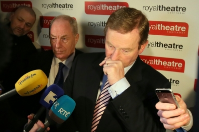 (27 fev) O premier da Irlanda, Enda Kenny