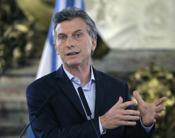 (Arquivo) O presidente argentino, Mauricio Macri