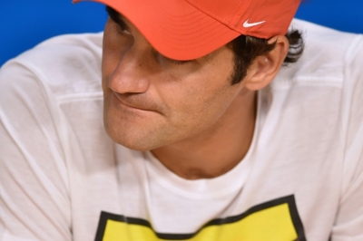 Roger Federer participa de coletiva de imprensa, em Melbourne, no dia 28 de janeiro de 2016