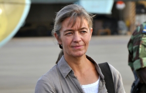 B&eacute;atrice Stockly em 24 de abril de 2012 em Burkina Faso