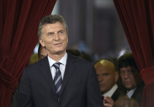 O presidente argentino, Mauricio Macri, em Buenos Aires, no dia 1&ordm; de mar&ccedil;o de 2016