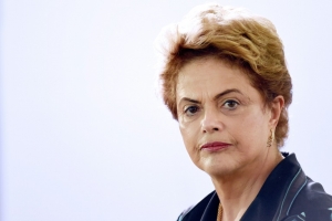 A presidente Dilma Rousseff, em Bras&iacute;lia, no dia 16 de dezembro de 2015