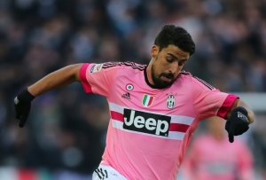 Sami Khedira, da Juventus, em Udine, no dia 17 de janeiro de 2016