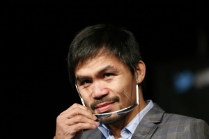 (Arquivo) O pugilista Manny Pacquiao