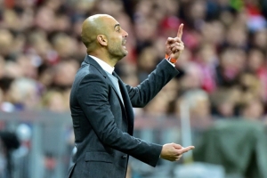 O t&eacute;cnico do Bayern de Munique, Pep Guardiola, em Munique, no dia 3 de maio de 2016