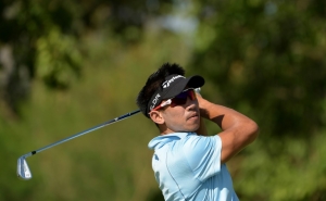 O tailand&ecirc;s Paradorn Srichaphan, em Hua Hin, no dia 12 de janeiro de 2016