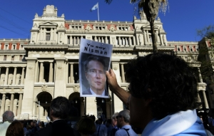 Retrato de Alberto Nisman em 18 de mar&ccedil;o de 2015 em Buenos Aires