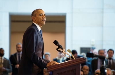 O presidente americano, Barack Obama, em Washington, DC, no dia 9 de dezembro de 2015