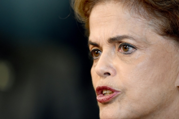 A presidente Dilma Rousseff, em Bras&iacute;lia, no dia 11 de mar&ccedil;o de 2016