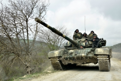 (Arquivo) O cessar-fogo foi assinado em Moscou ap&oacute;s v&aacute;rios dias de conflito no in&iacute;cio de abril, os mais graves desde o primeiro cessar-fogo, conclu&iacute;do em 1994, ap&oacute;s uma guerra que deixou 30.000 mortos e centenas de milhares de refugiados, principalmente azerbaijanos