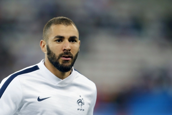O jogador franc&ecirc;s Karim Benzema, em Nice, no dia 8 de outubro de 2015
