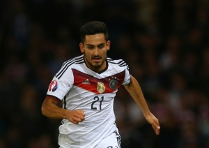 (Arquivo) Ilkay G&uuml;ndogan, em Glasgow, no dia 7 de setembro de 2015
