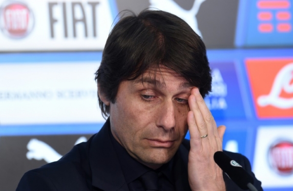 (Arquivo) O t&eacute;cnico da equipe italiana, Antonio Conte