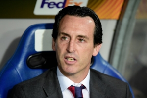 O t&eacute;cnico do Sevilla, Unai Emery, durante partida contra o Liverpool, na Basileia, no dia 18 de maio de 2016