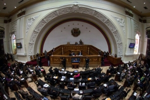 O Parlamento venezuelano, em Caracas, no dia 17 de mar&ccedil;o de 2016
