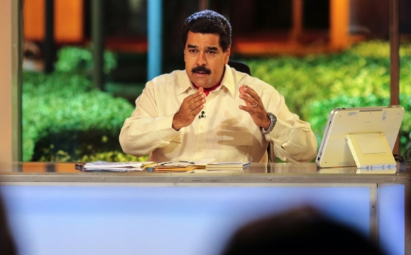O presidente da Venezuela, Nicolas Maduro