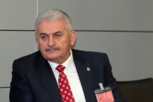 (Arquivo) O ministro dos Transportes, Binali Yildirim