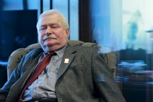 (Arquivo) O ex-presidente polon&ecirc;s Lech Walesa