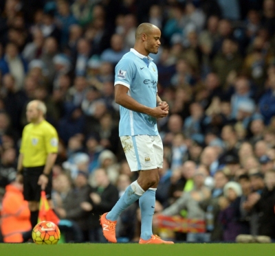 Vincent Kompany, do Manchester City, em Manchester, no dia 26 de dezembro de 2015