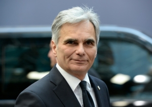 (Arquivo) O chanceler austr&iacute;aco, Werner Faymann