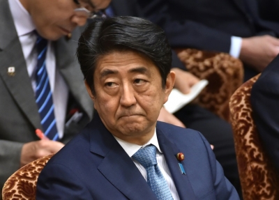 (Arquivo) O premier do Jap&atilde;o, Shinzo Abe