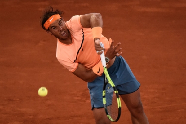 Nadal saca para o portugu&ecirc;s Jo&atilde;o Souza