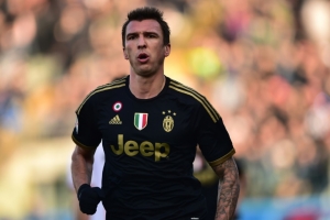 Mario Mandzukic, da Juventus, em Modena, no dia 20 de dezembro de 2015
