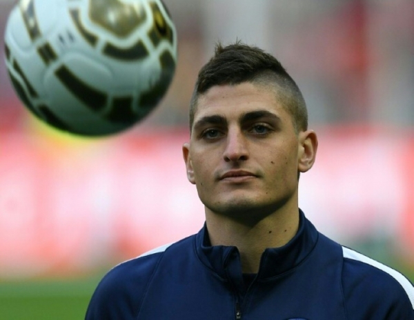 Marco Verratti, do Paris Saint-Germain, em Saint-Denis, no dia 23 de abril de 2016