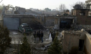 Um dia ap&oacute;s ataque suicida cometido pelos talib&atilde;s contra o restaurante franc&ecirc;s Le Jardin, em Cabul, em 2 de janeiro de 2016