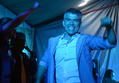 Julio Guzm&aacute;n era o segundo nas inten&ccedil;&otilde;es de voto