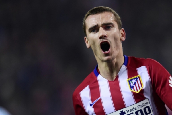 Antoine Griezmann, artilheiro do Atl&eacute;tico de Madri, em Madri, no dia 27 de janeiro de 2016