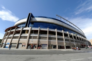 (Arquivo) O est&aacute;dio Vicente Calder&oacute;n, em Madri, no dia 23 de setembro de 2012
