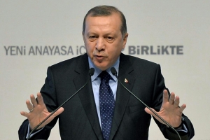 O primeiro-ministro turco, Ahmet Davutoglu