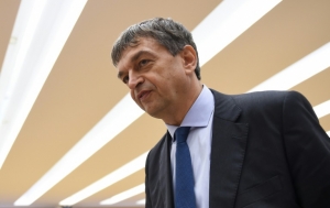 Jerome Champagne, candidato &agrave; presid&ecirc;ncia da Fifa, em Bruxelas, no dia 27 de janeiro de 2016