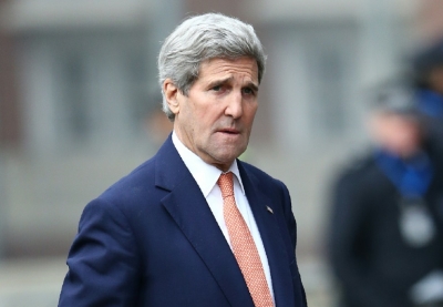 (Arquivo) O secret&aacute;rio de Estado americano, John Kerry