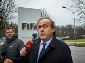 (Arquivo) O presidente da Uefa, Michel Platini