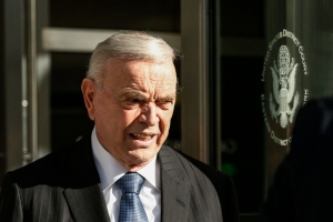 O ex-presidente da Confedera&ccedil;&atilde;o Brasileira de Futebol (CBF), Jos&eacute; Maria Marin, em Nova York, no dia 16 de dezembro de 2015