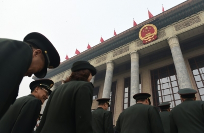 (Arquivo) O Parlamento chin&ecirc;s, em Pequim, no dia 4 de mar&ccedil;o de 2016