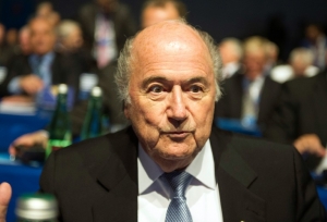 O presidente demission&aacute;rio da Fifa, Joseph Blatter, em Viena, no dia 24 de mar&ccedil;o de 2015