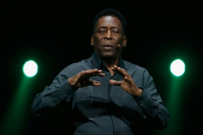 (Arquivo) Pel&eacute;, em Los Angeles, no dia 15 de junho de 2015