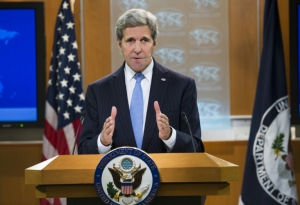 O secret&aacute;rio de Estado americano, John Kerry, em Washington, DC, no dia 7 de janeiro de 2016