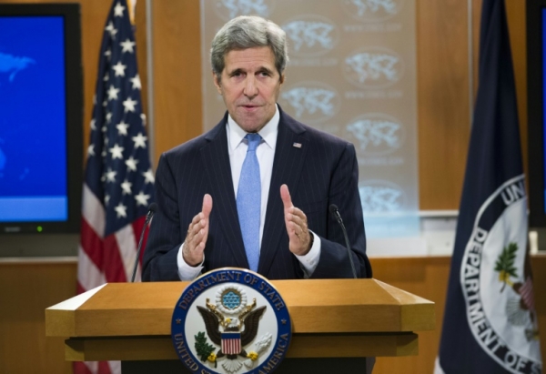 O secret&aacute;rio de Estado americano, John Kerry, em Washington, DC, no dia 7 de janeiro de 2016