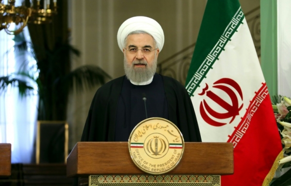 (Arquivo) O presidente iraniano, Hassan Rohani